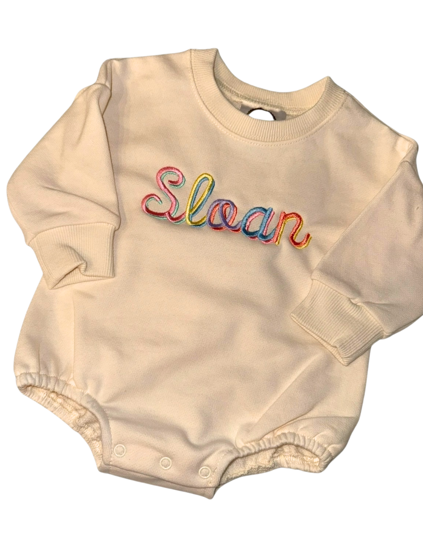 COLORFUL NAME BUBBLE