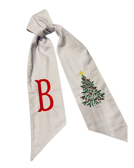 WREATH SASH - CHRISTMAS TREE