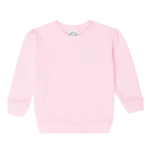 GIRL PUFF SLEEVE SWEATSHIRT