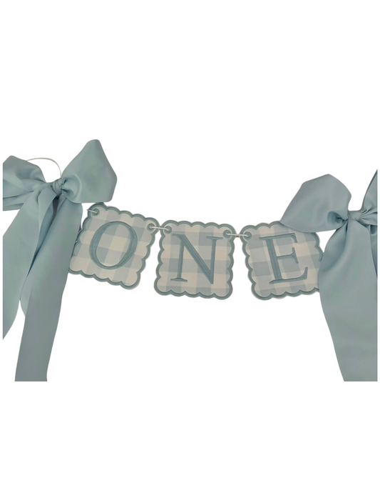 BLUE BIRTHDAY BANNER