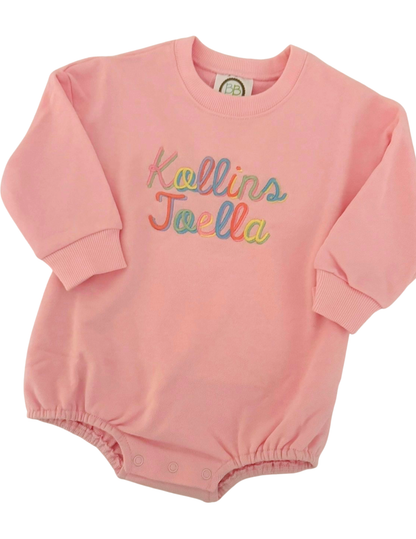 COLORFUL NAME BUBBLE