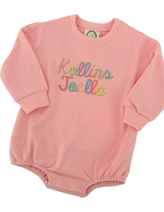 COLORFUL NAME BUBBLE