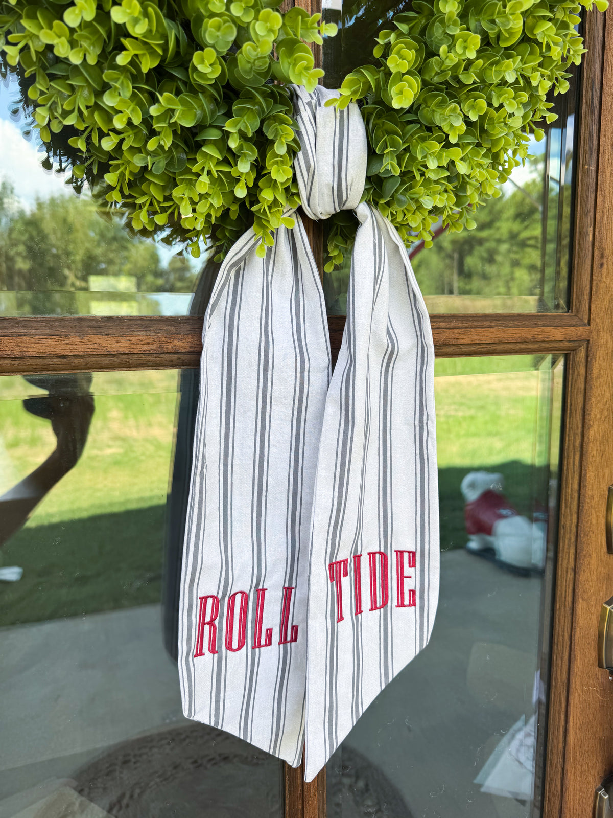 ROLL TIDE WREATH SASH