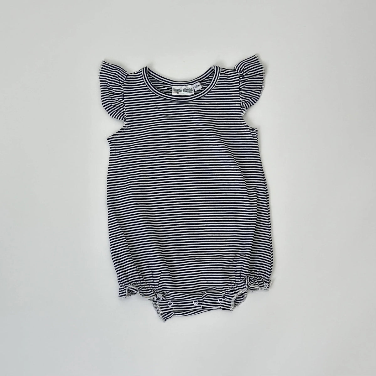 EMERY STRIPE RUFFLE BUBBLE
