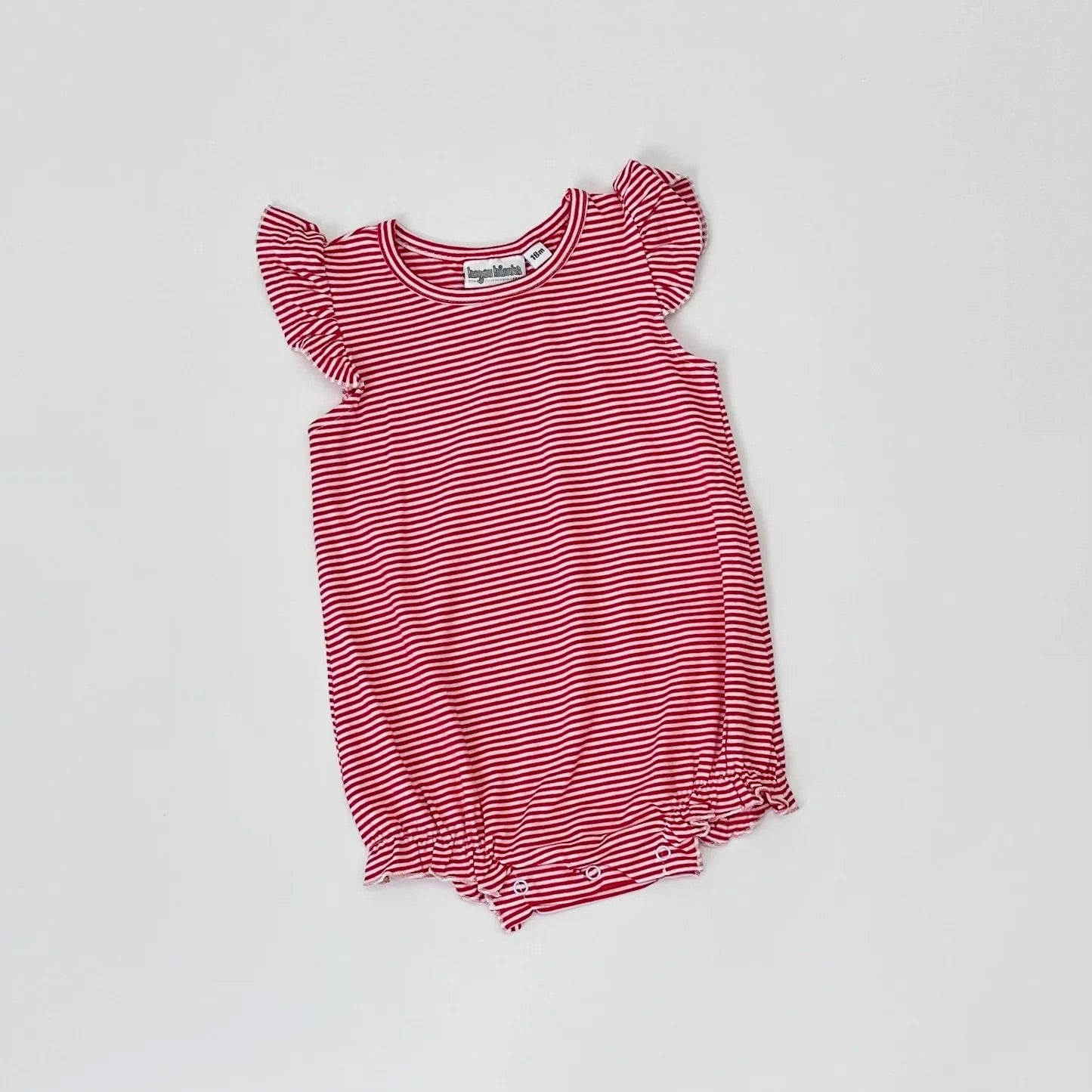 EMERY STRIPE RUFFLE BUBBLE