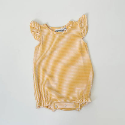 EMERY STRIPE RUFFLE BUBBLE
