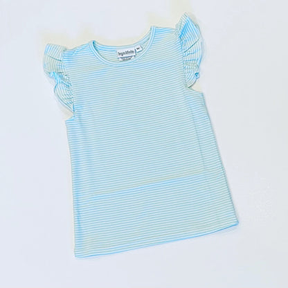 LILA STRIPE TEE