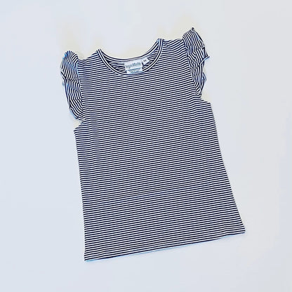 LILA STRIPE TEE