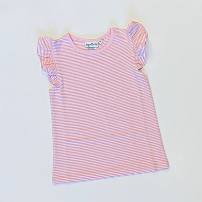 LILA STRIPE TEE