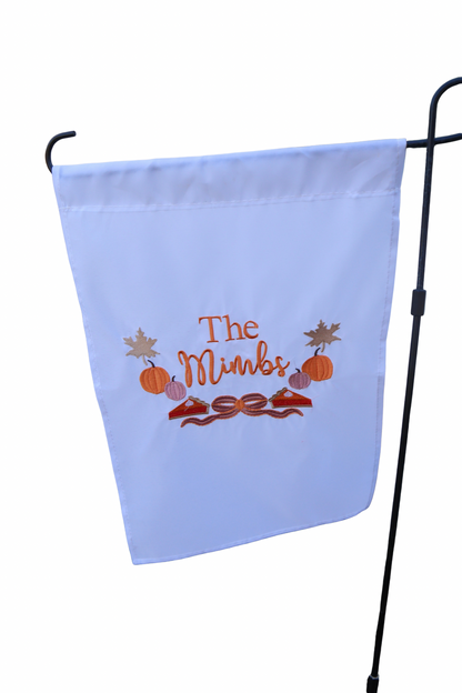 PUMPKIN SEASON GARDEN FLAG